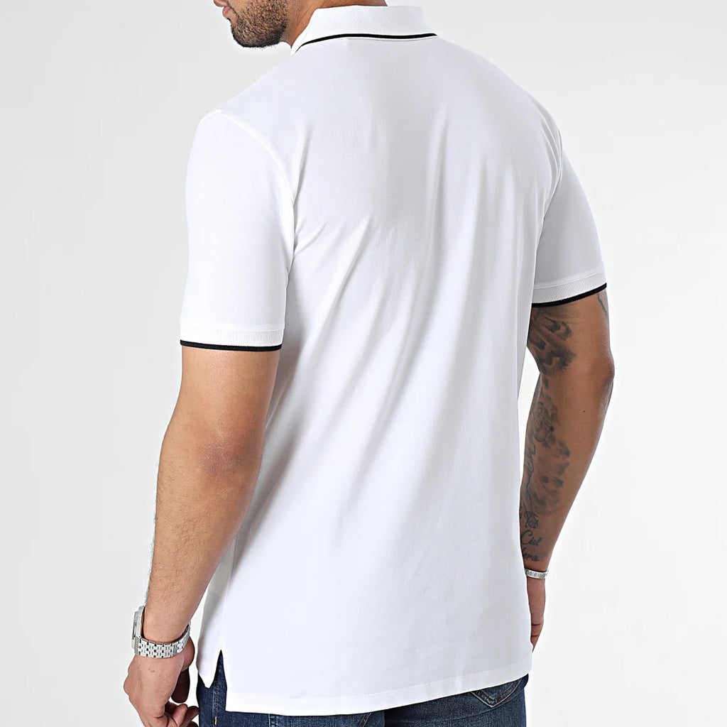 HUGO BOSS POLO  HOMBRE  50467344-100 Blanco.