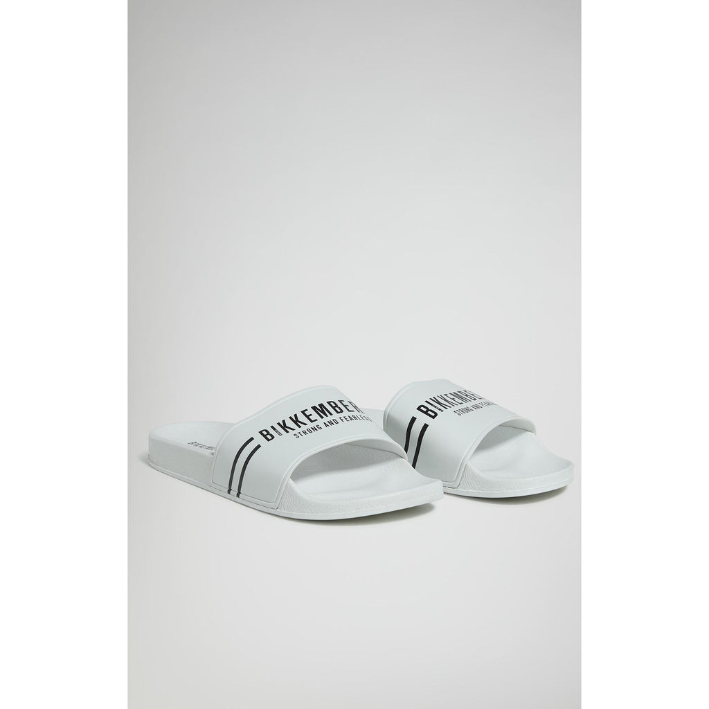 CHANCLAS BIKKEMBERGS. COLOR BLANCO..