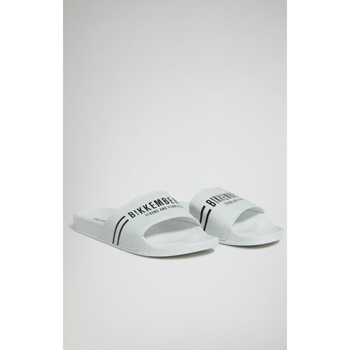CHANCLAS BIKKEMBERGS. COLOR BLANCO..