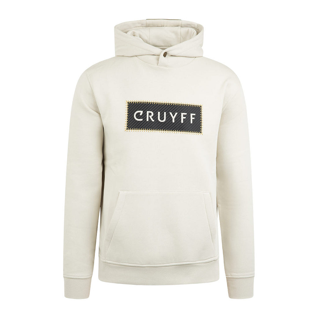 Cruyff  Sudadera Hombre Modelo Fuzeknit Lasercut  CA243770-161 White/Gold.