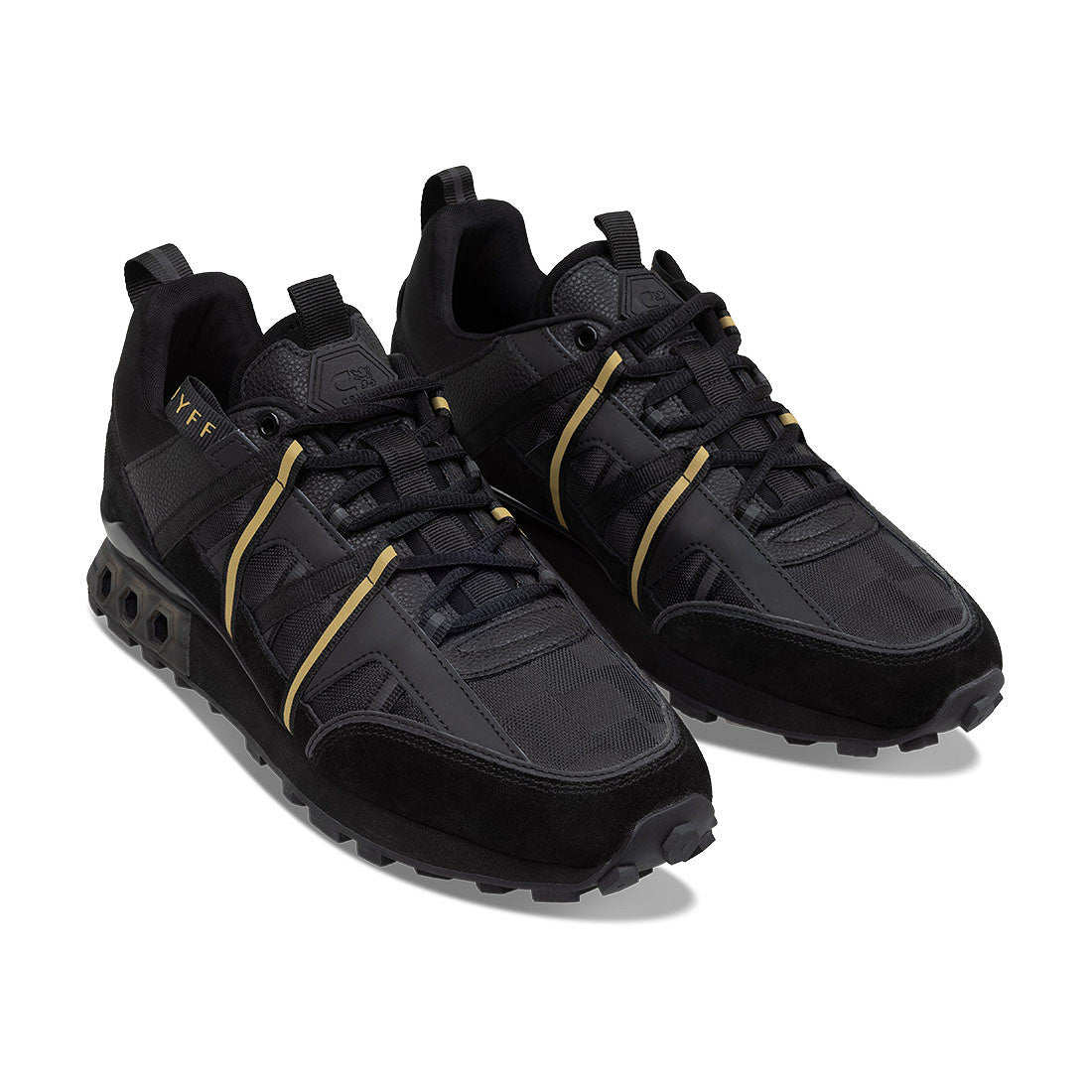 Cruyff Zapatillas Hombre Fearia Futura CC61062-960 Black/Gold.