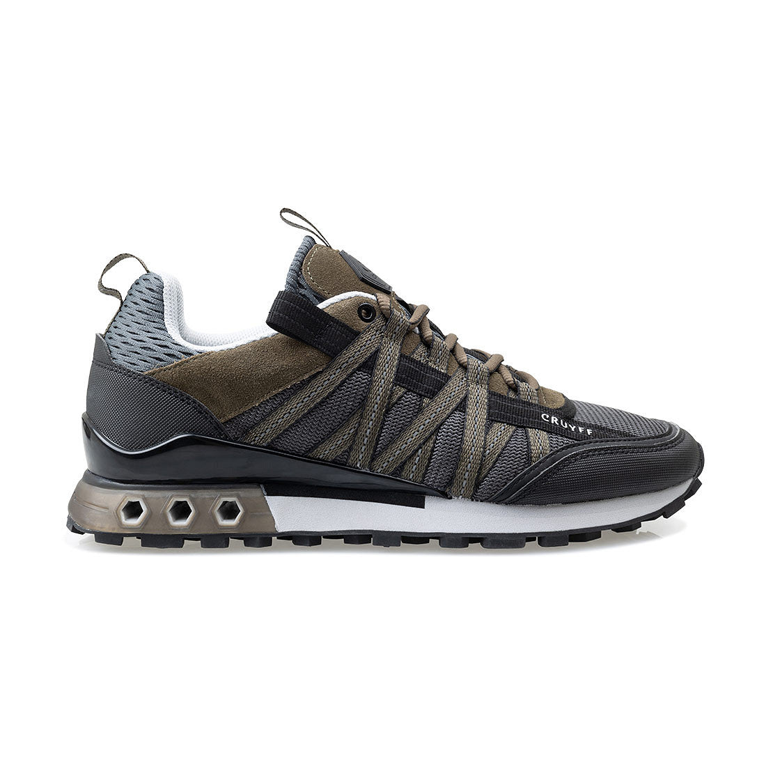 Cruyff Zapatillas Deportivas Hombre Modelo Fearia Hex CC243111-974 Grey/Olive.
