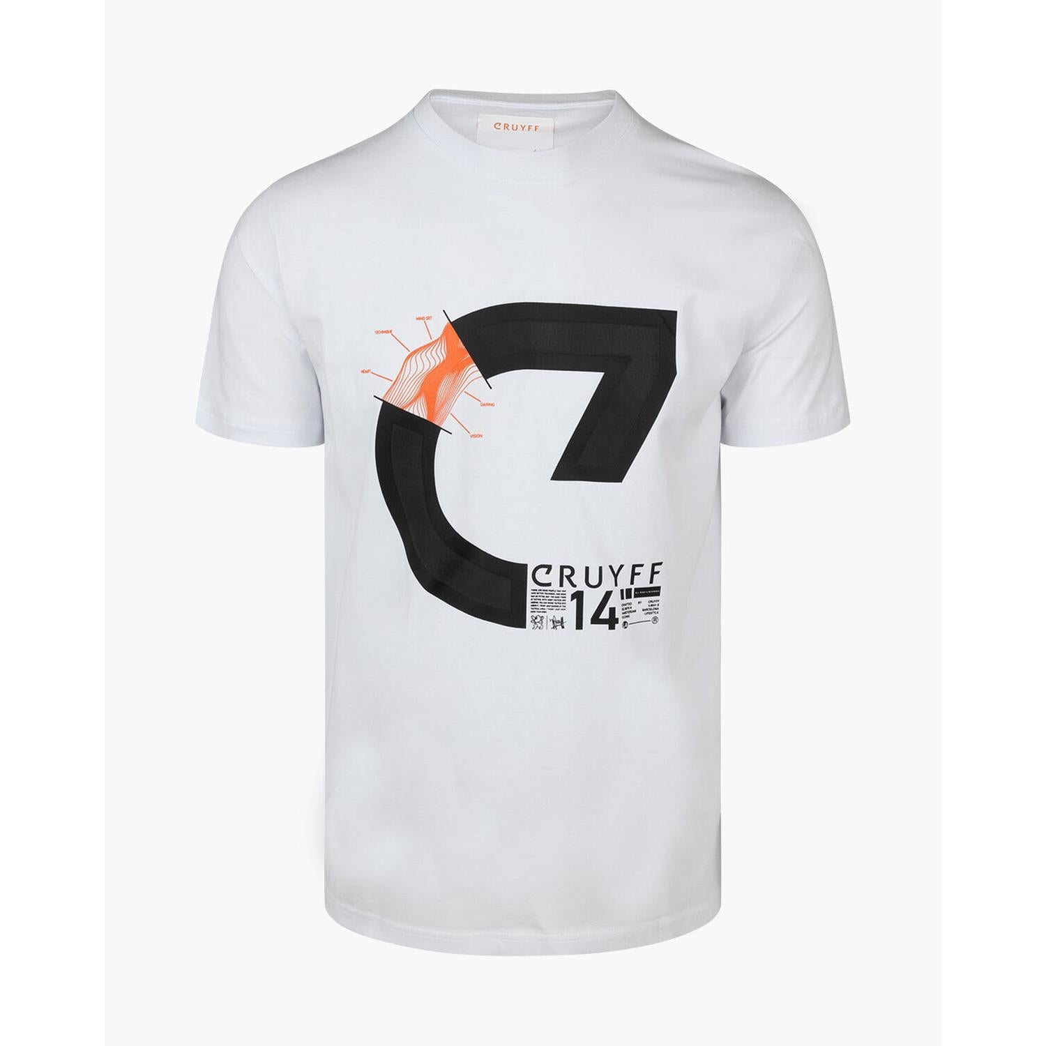 Cruyff Camiseta Hombre Modelo Alan CA231073-100 White..