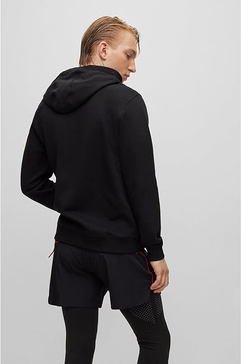 HUGO BOSS - Sudadera con capucha para hombre 50473168-002 Black..
