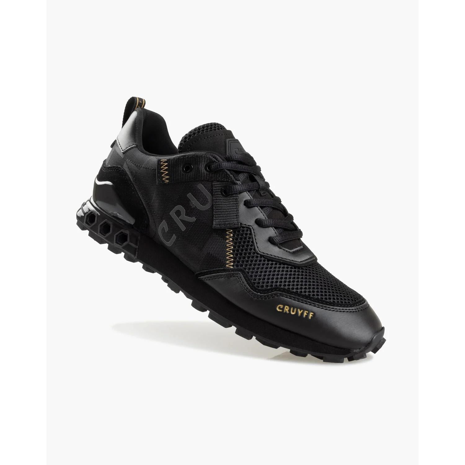 Cruyff Zapatillas Hombre Superbia ,CC253080-960 Black/Gold.