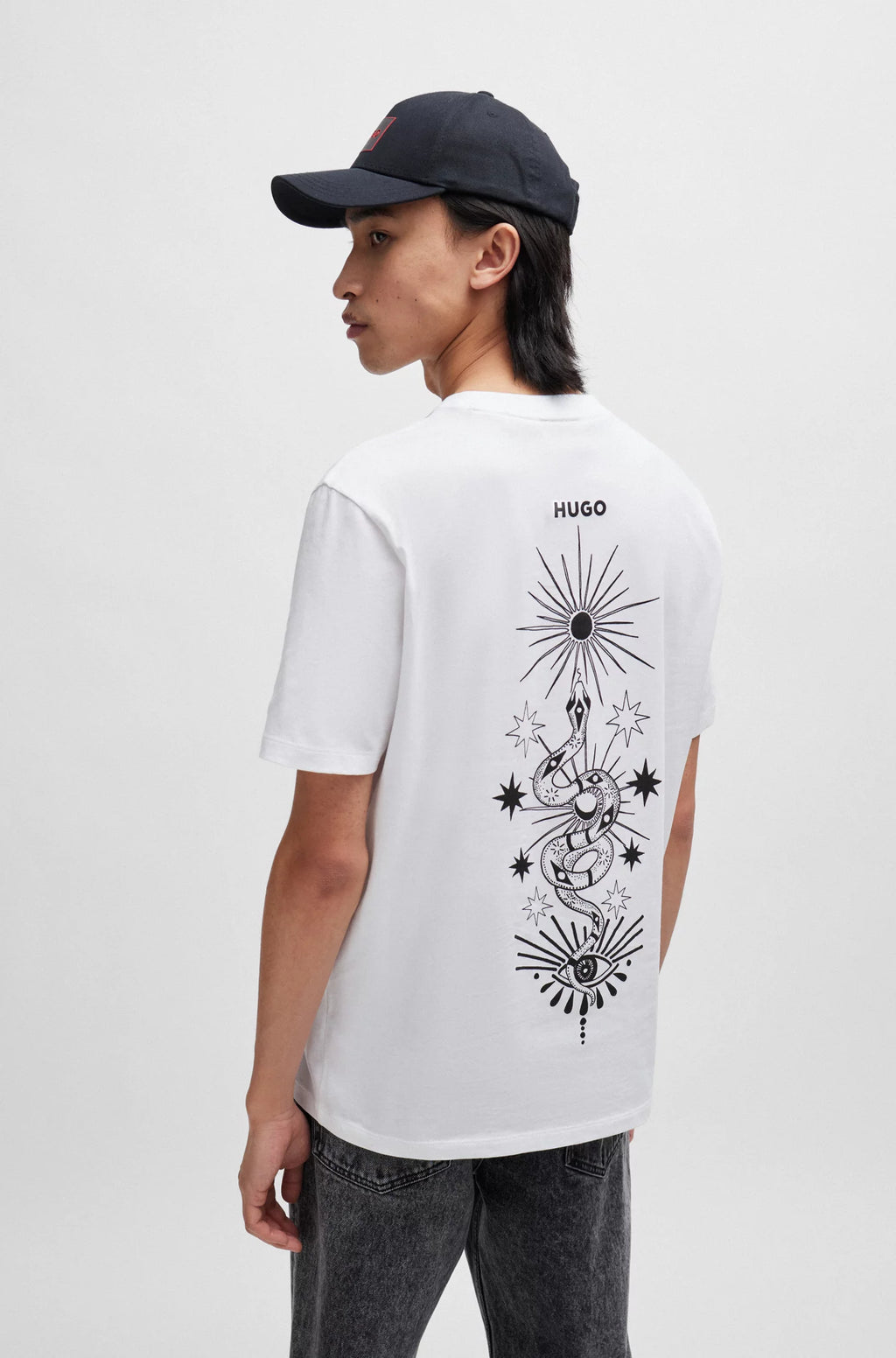 HUGO BOSS - Camiseta Manga Corta  para hombre 50513828-100 White.
