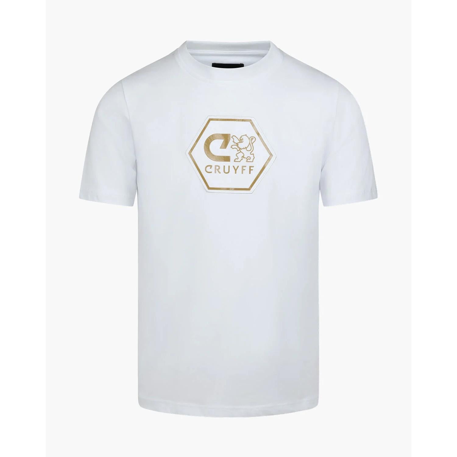 Cruyff Camiseta Hombre Modelo C-Iion CA251056-160 White/Gold.