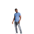 ELEVEN DEGREES Camiseta Hombre 11D215-1156 Azul.