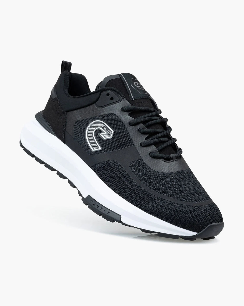 Cruyff Zapatillas Deportivas Hombre Modelo Fuzeknit CC241100-951 Black/White.