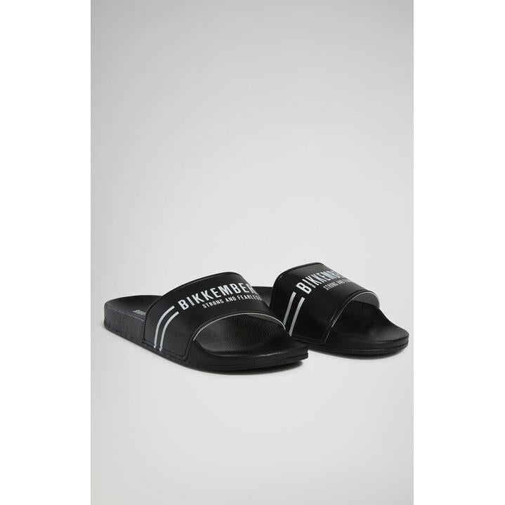 CHANCLAS BIKKEMBERGS. COLOR NEGRO.