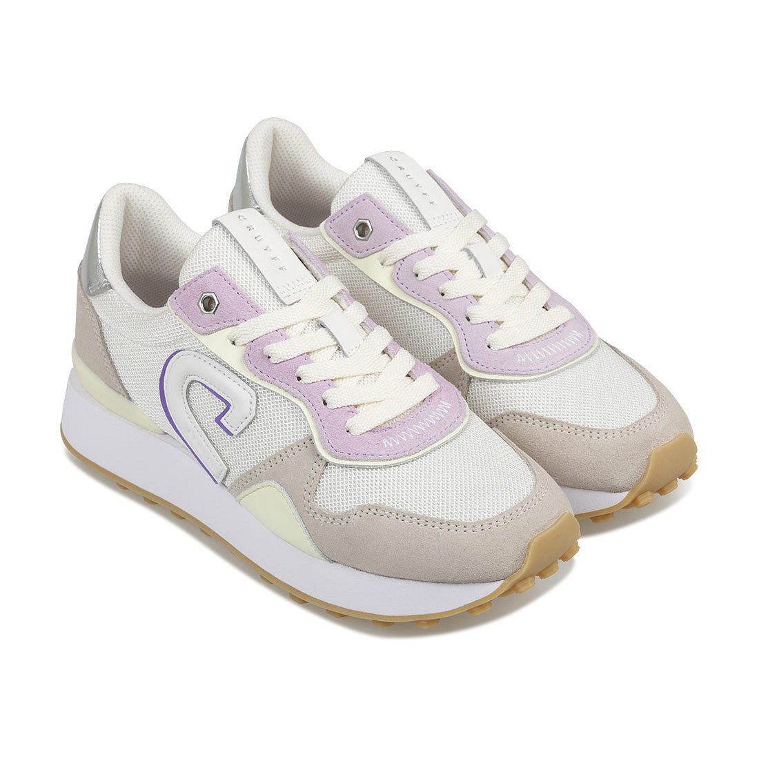 Cruyff Zapatillas de mujer modelo Park Runner. CC251942-101 Creme.