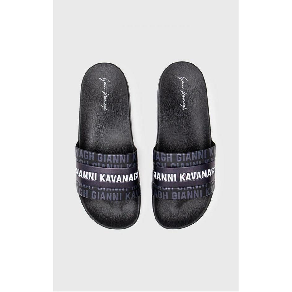 Chanclas Gianni Kavanagh Typo Mania GKM003999 Negro