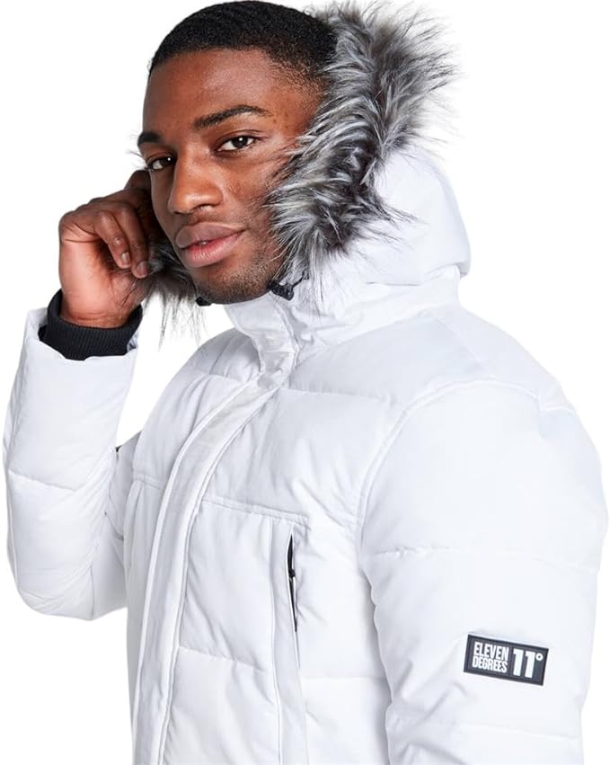 ELEVEN DEGREES CHAQUETA AVALANCHE V2 - 11D3283-002 BLANCO.