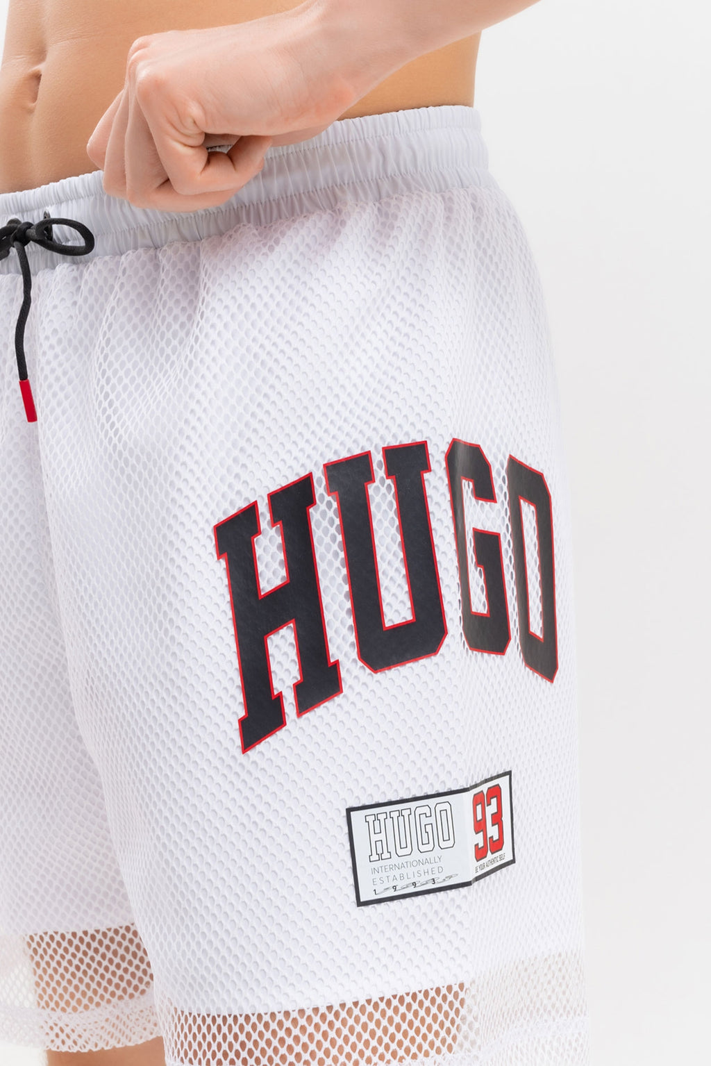 HUGO Conjunto de malla para hombre, 50515479-100 Whiite.