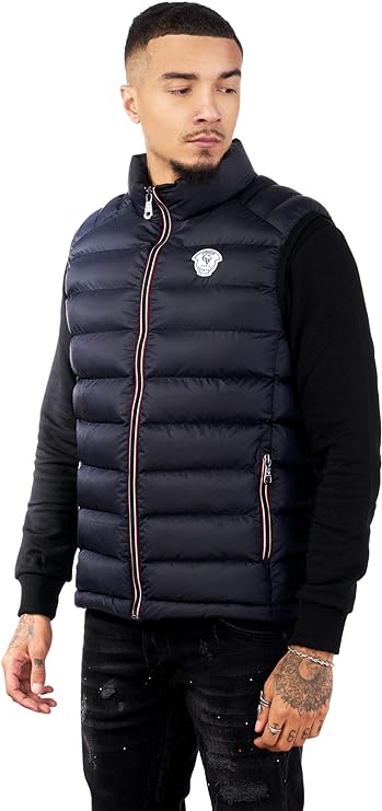 GEORGE-V PARIS PLUMÍFERO SIN Mangas DE Nailon - GV9204 Navy.