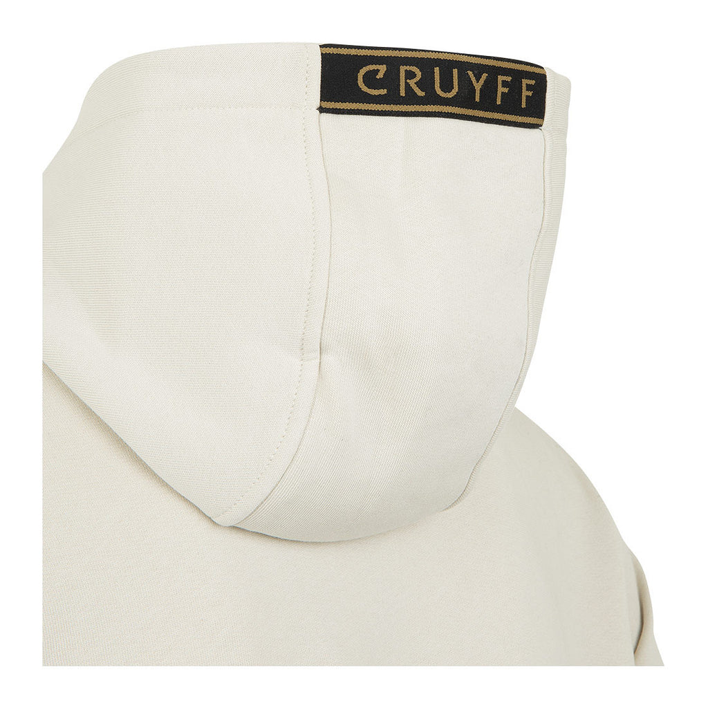 Cruyff  Sudadera Hombre Modelo Fuzeknit Lasercut  CA243770-161 White/Gold.