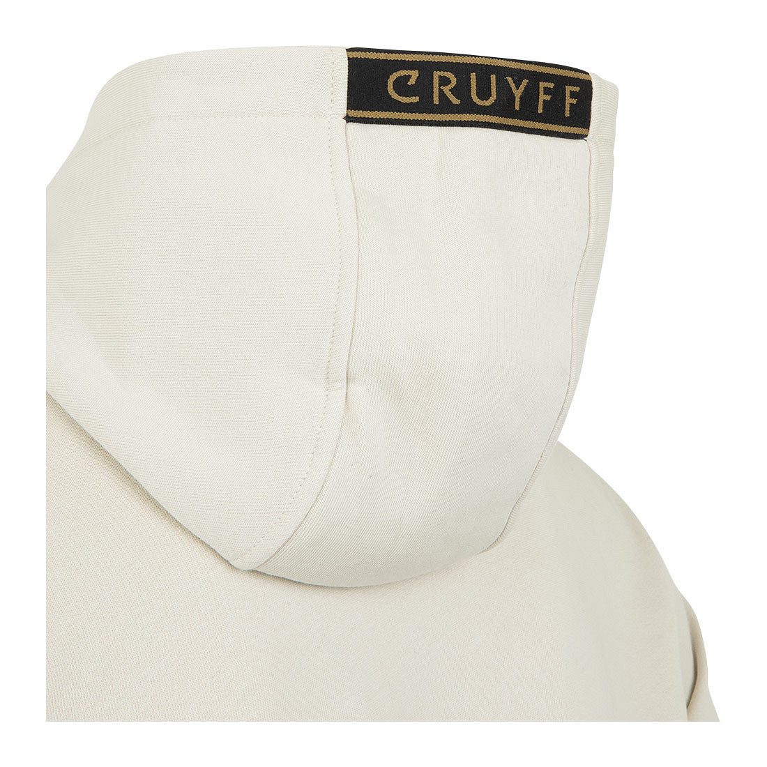 Cruyff  Sudadera Hombre Modelo Fuzeknit Lasercut  CA243770-161 White/Gold.