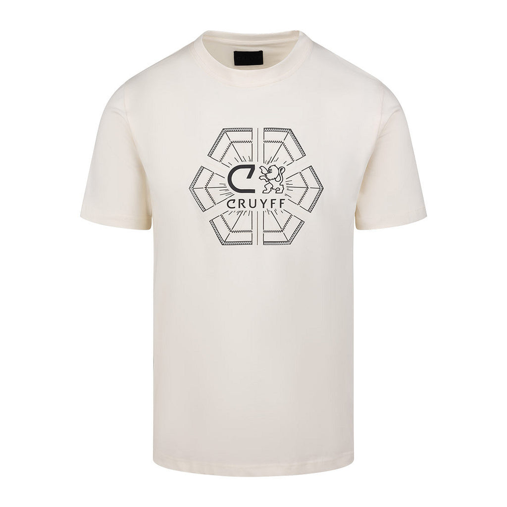 Cruyff Camiseta Hombre Modelo C-Lion Geo CA251055-102 Cannoli Cream.