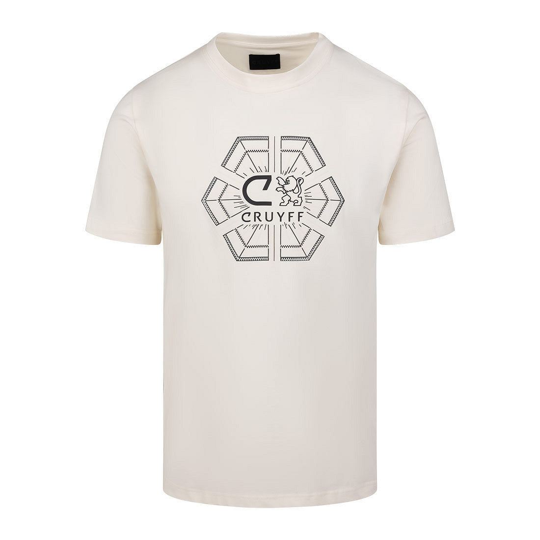 Cruyff Camiseta Hombre Modelo C-Lion Geo CA251055-102 Cannoli Cream.