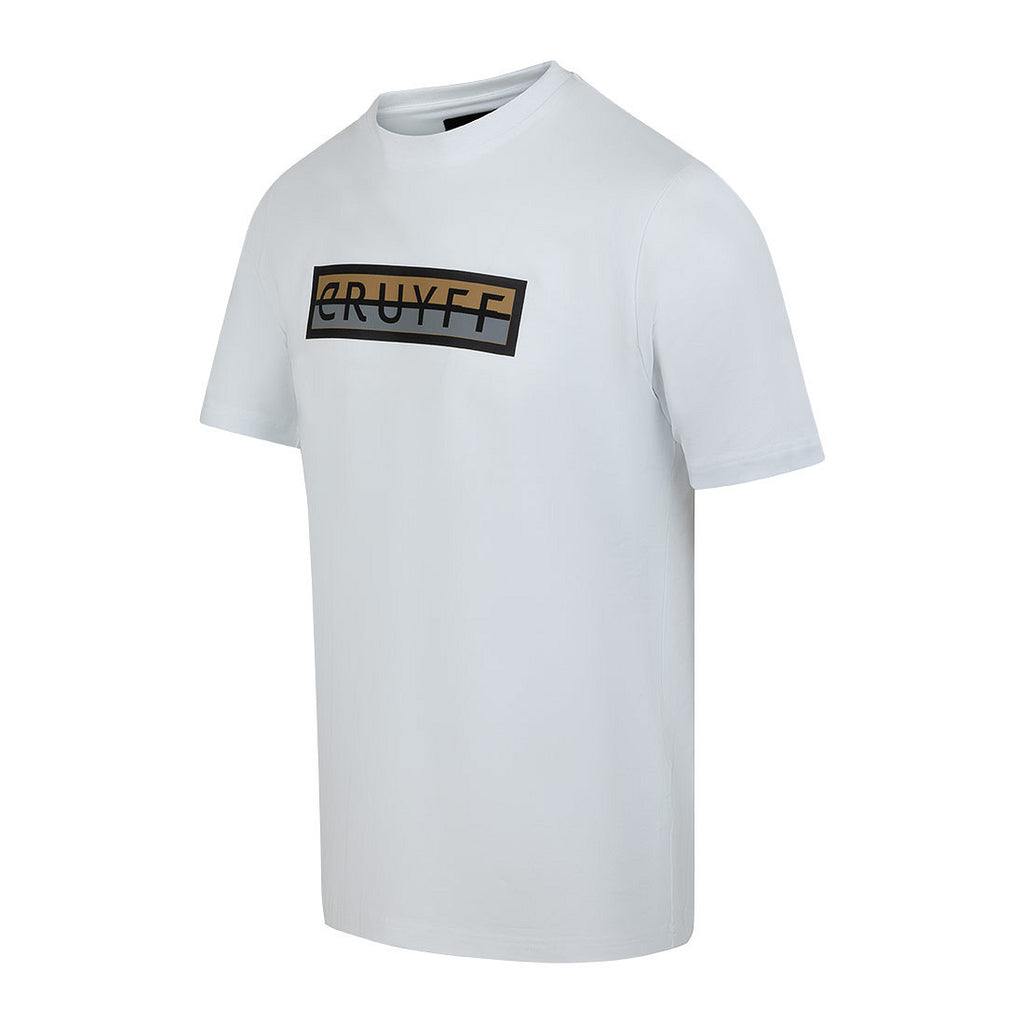 Cruyff Camiseta Hombre Modelo ID CA251059-160 White/Gold.
