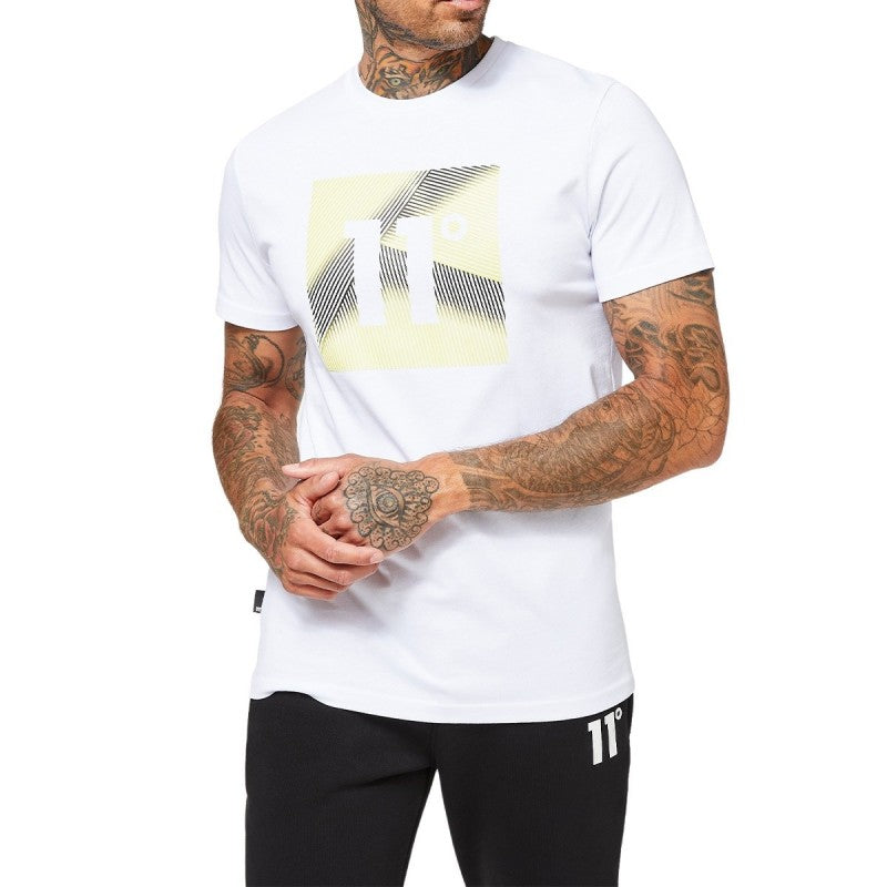 Eleven Degrees 11º .Camiseta Hombre 11D1121-002 White.