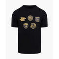 Cruyff Camiseta Hombre Modelo Badge  CA251057-960 Black/Gold.