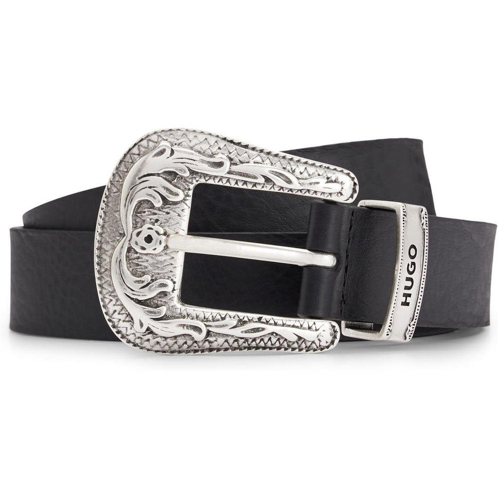 HUGO BOSS  Cinturon  Hombre, 50512770-001 Negro.