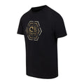 Cruyff Camiseta Hombre Modelo C-Lion Geo CA251055-960 Black/Gold.