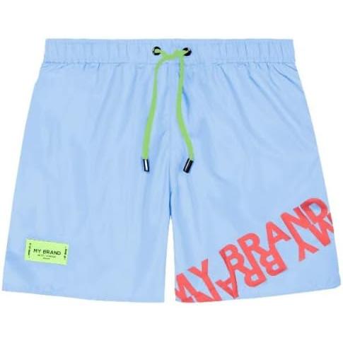 MY BRAND Bañador Hombre  MB Double Branding Blue.