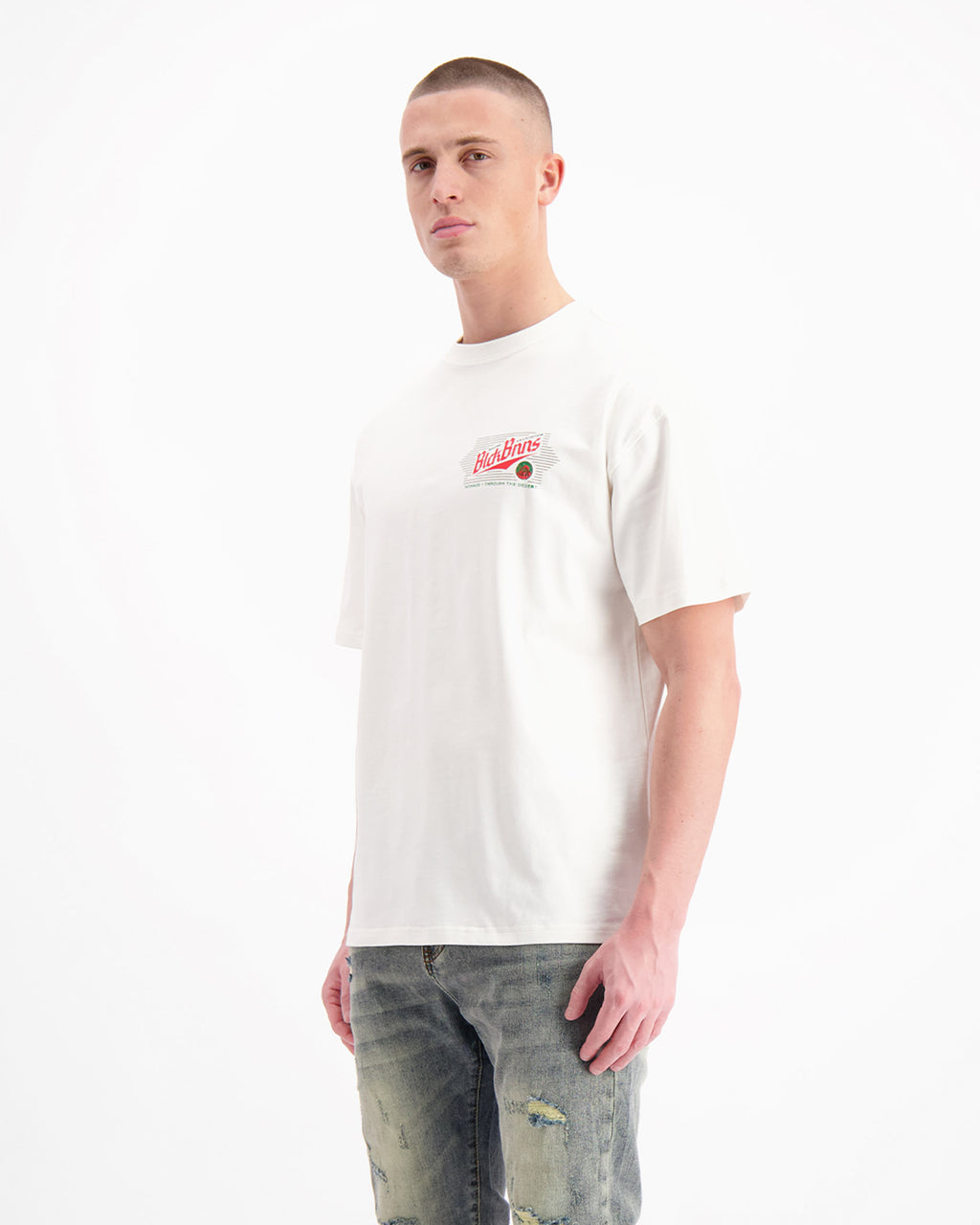 BLACK BANANAS Camiseta Hombre Modelo Racing :1.125.3.16 White.