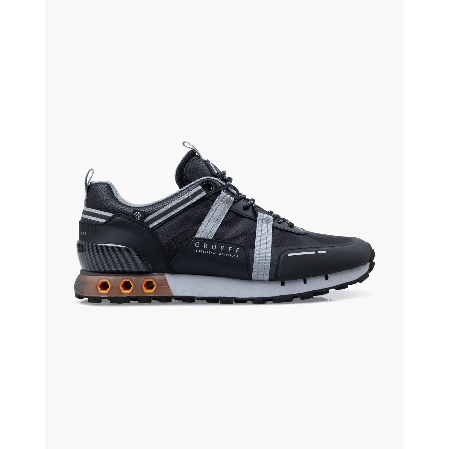 Cruyff Zapatillas Deportivas Hombre Modelo Fearia Inter Lace // Montserrat CMF243150-958 Black/Grey.