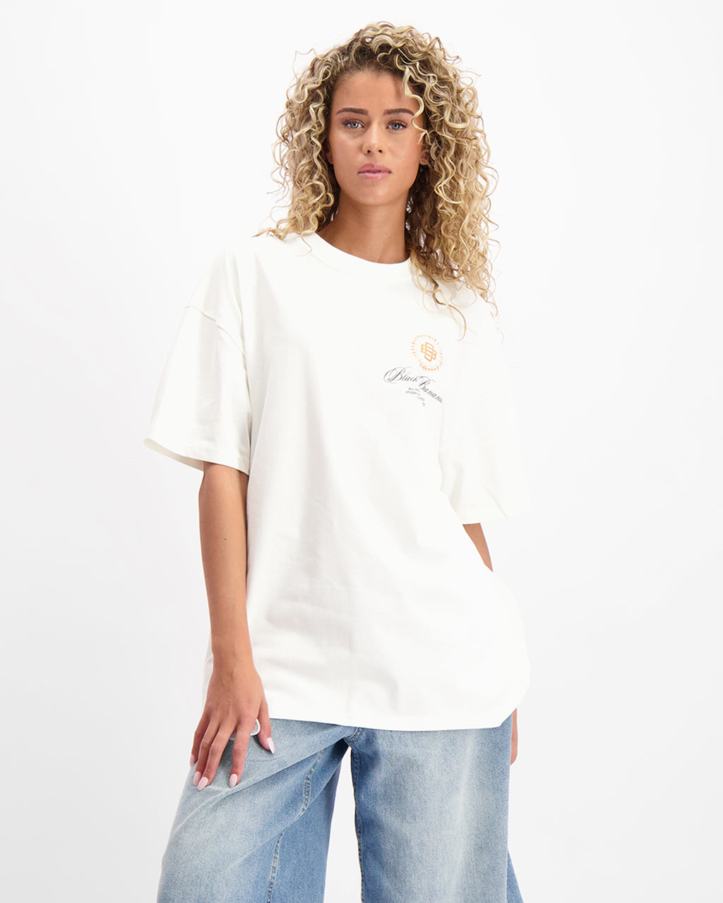 BLACK BANANAS Camiseta Unisex Modelo:1.125.3.31 White.