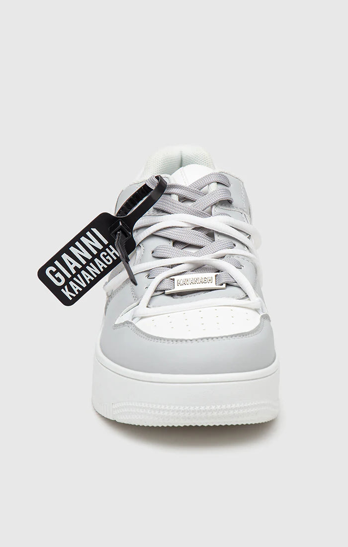 GIANNI KAVANAGH ZAPATILLAS GRIS WRAPPED.
