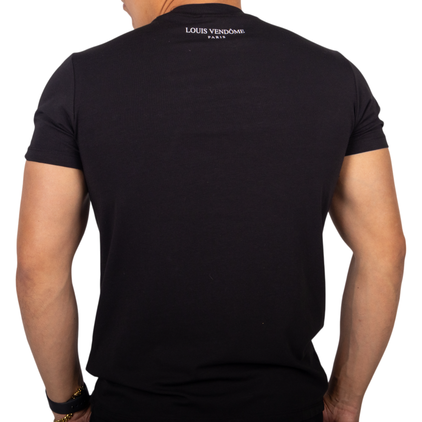 LOUIS VENDOME CAMISETA HOMBRE LV-71-2 BLACK..