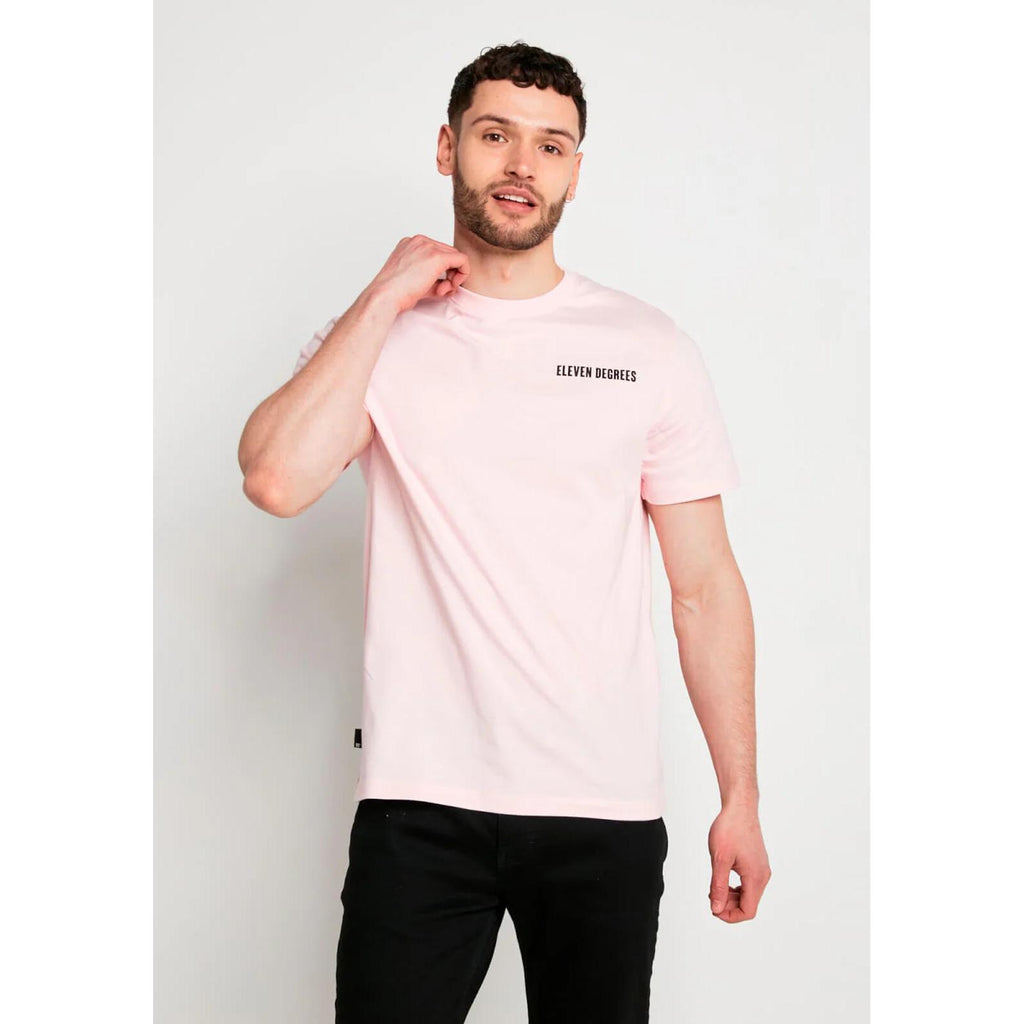 Eleven Degrees 11º Camiseta GLOBAL  -11D3106-077 Light Pink.