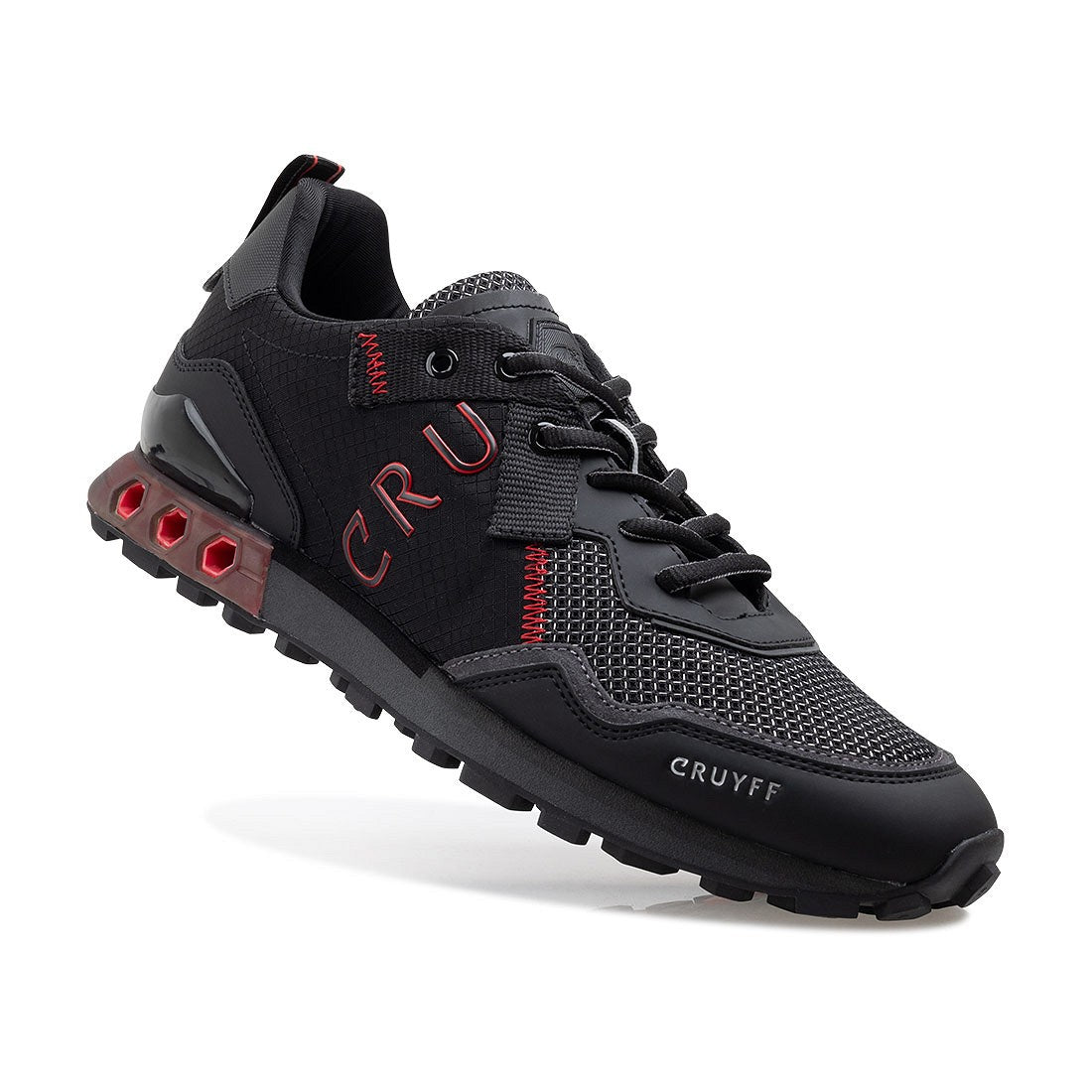 CRUYFF Zapatillas Hombre Modelo Superbia Hex-Tech CC241193-953 Black/Red.