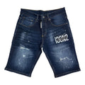 ICON2 Pantalon Corto de hombre de algodón elástico, colección Primavera/Verano (6310).