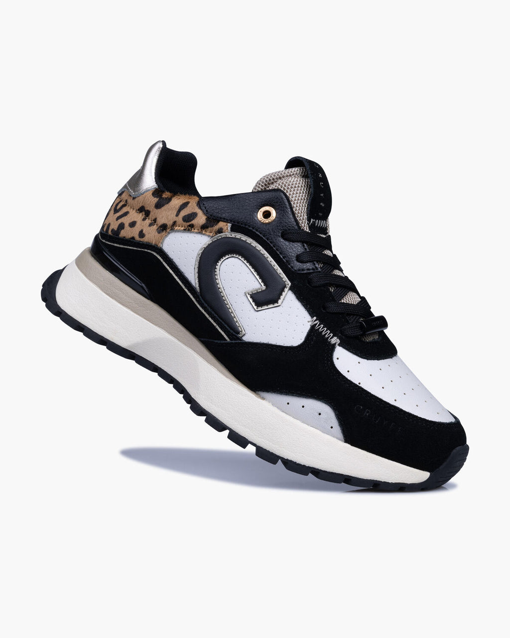 Cruyff Zapatillas Deportivas Mujer Modelo Hyde CC243891-960 Black/Biege/Leopardo.