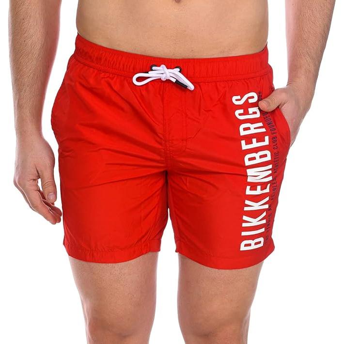BIKKEMBERGS BAÑADOR HOMBRE COLOR ROJO BKK1MBM03..