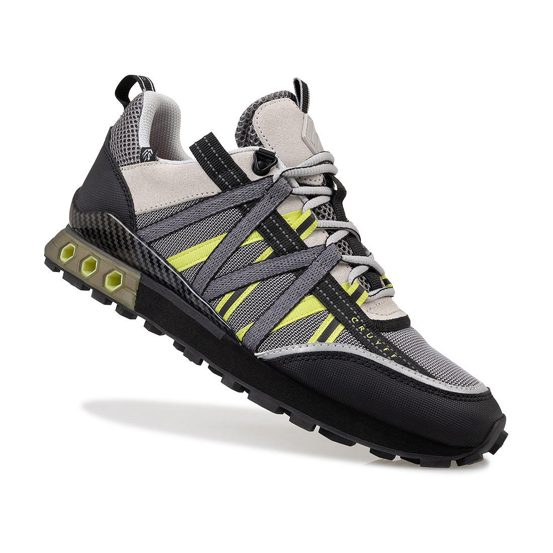 Cruyff Zapatillas Hombre Modelo Fearia Hex-Tech CMF253010-972 Grey.