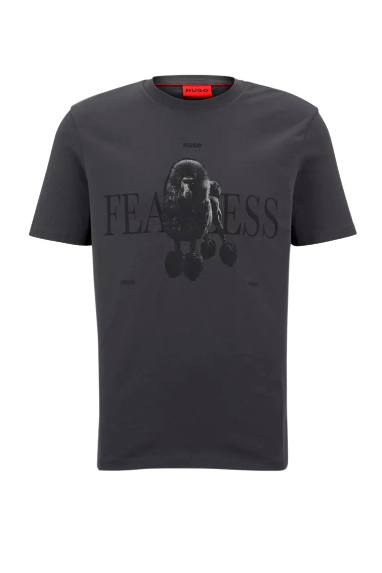 HUGO BOSS  Camiseta Manga Corta Hombre  Color Gris 50491814 022.