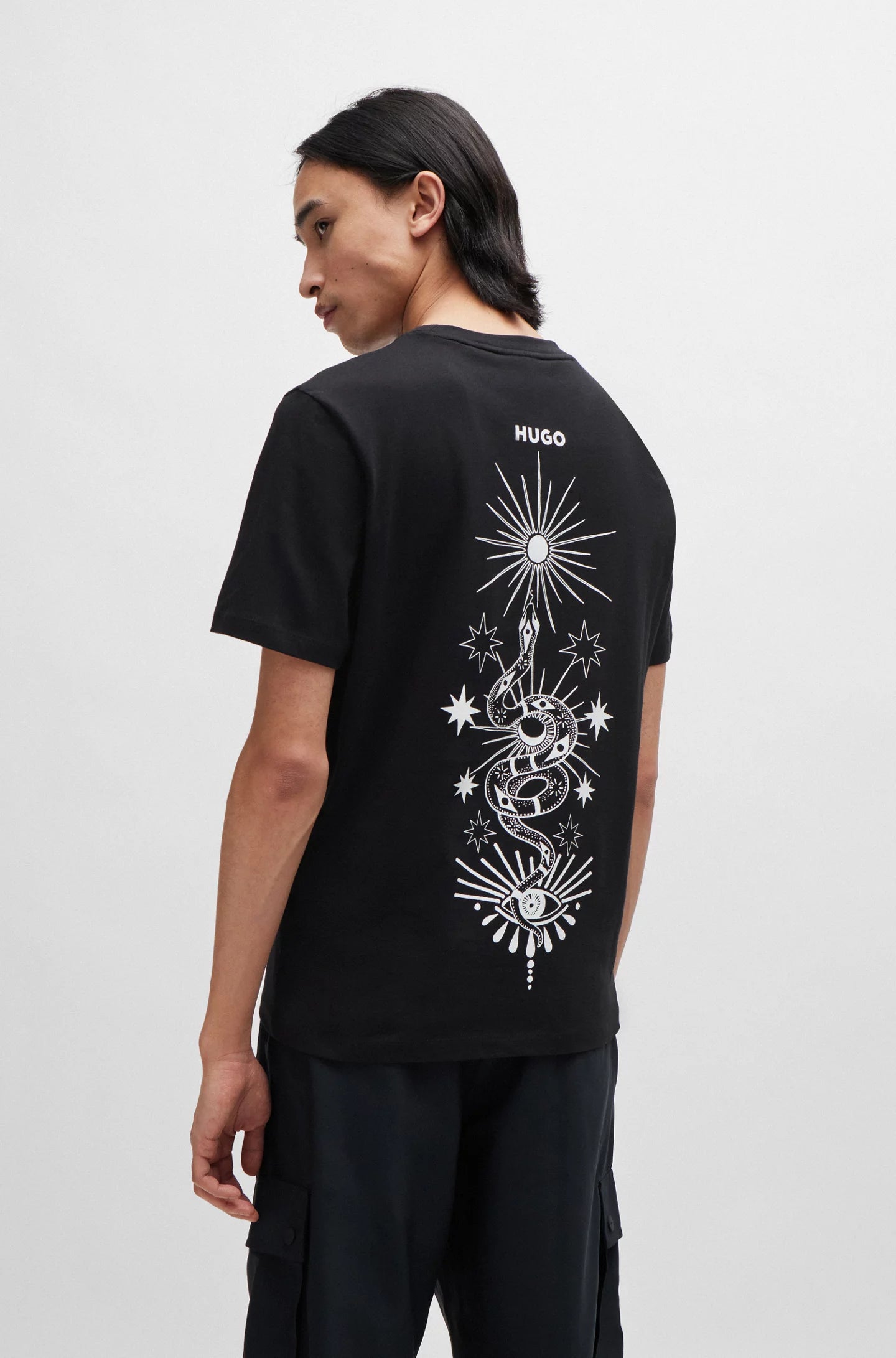 HUGO BOSS  Camiseta Manga Corta Hombre  Color Negro 50513828-001