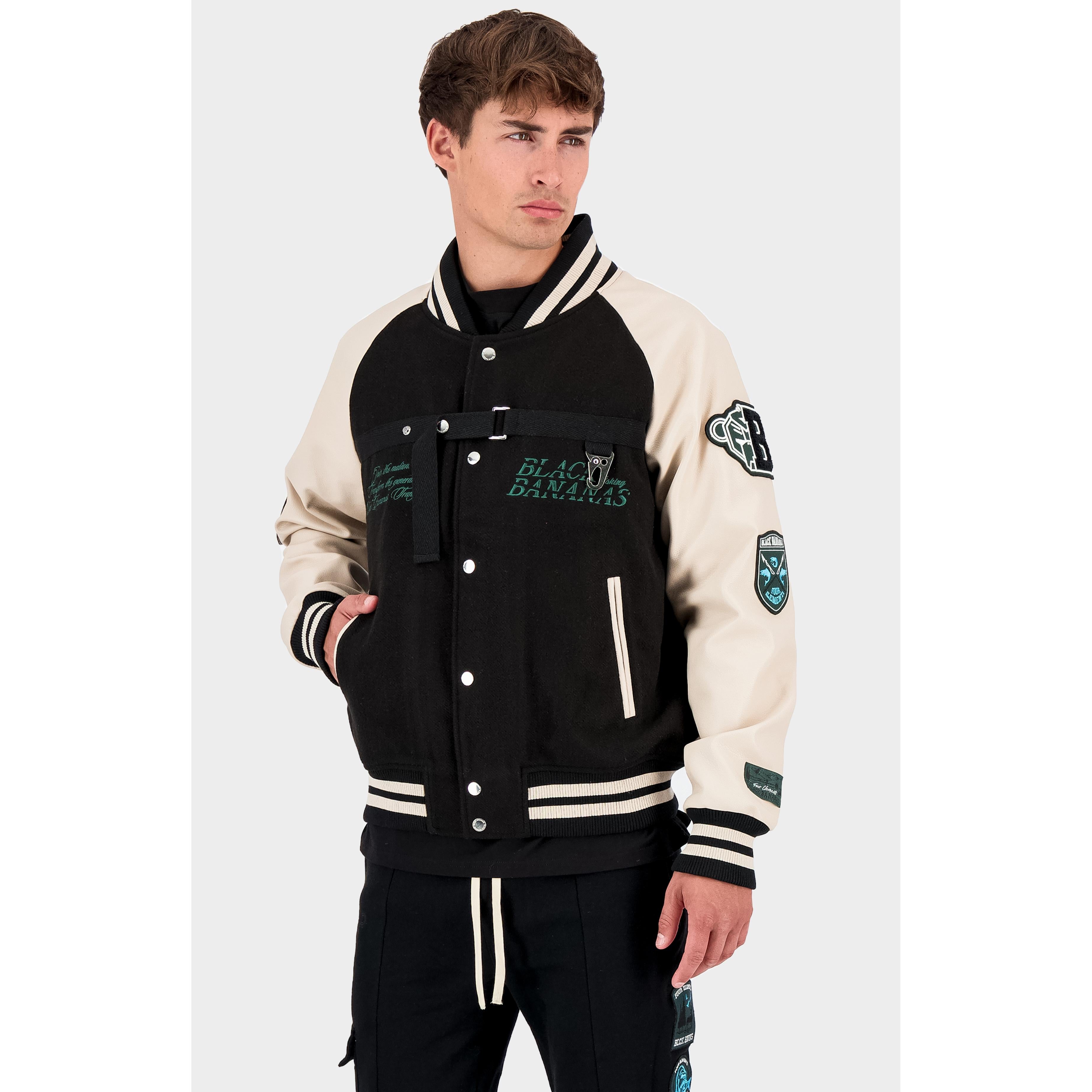 BLACK BANANAS CHAQUET HOMBRE PIEL.