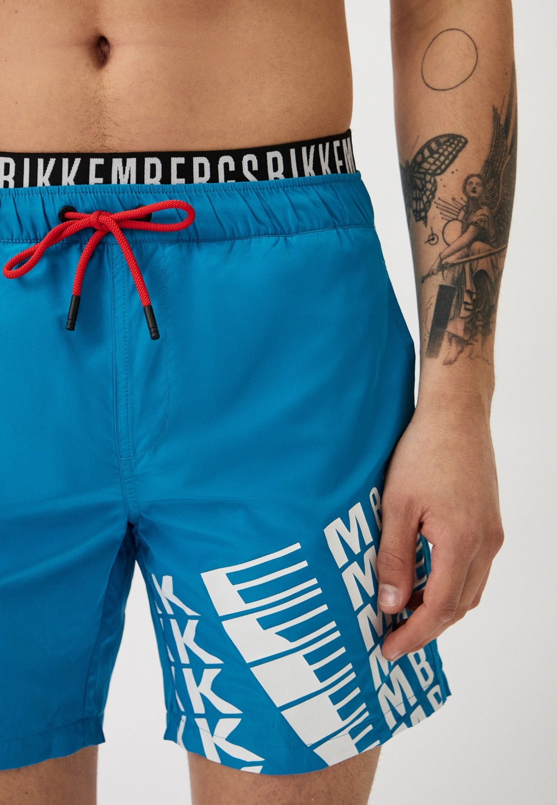 BIKKEMBERGS BAÑADOR HOMBRE COLOR AZUL. BKK3MBM10.