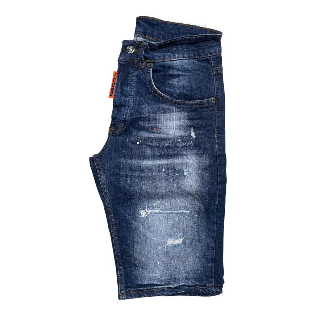 ICON2 Pantalon Corto de hombre de algodón elástico, colección Primavera/Verano (6321).