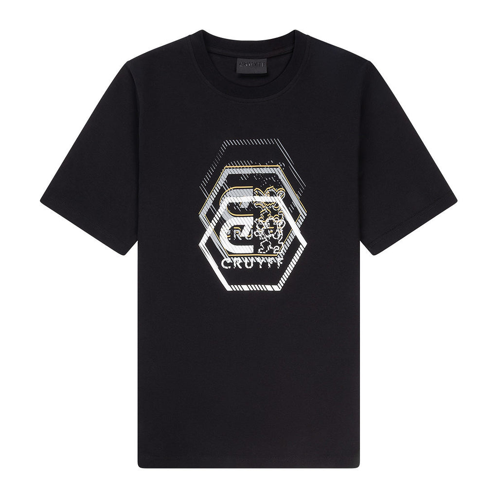 Cruyff, Camiseta Hombre modelo CA261022-960 Black/Gold.