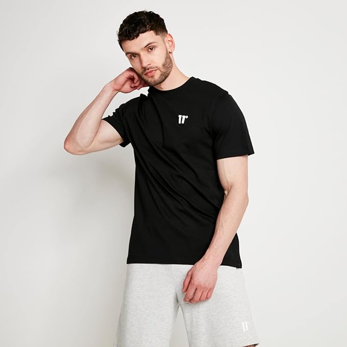 Eleven Degrees 11º Camiseta Deportiva para Hombre con Logotipo de Estilo de Vida 11D3103-001.