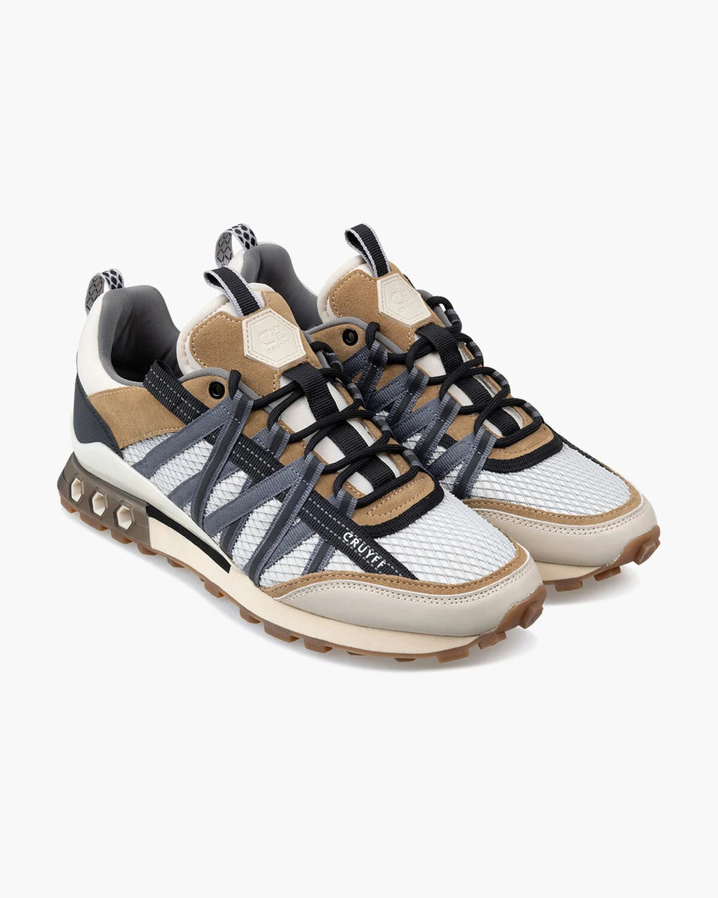 Cruyff Zapatillas Deportivas Hombre Modelo Fearia Hex-Tech CC241081-558 Cream/khaki.