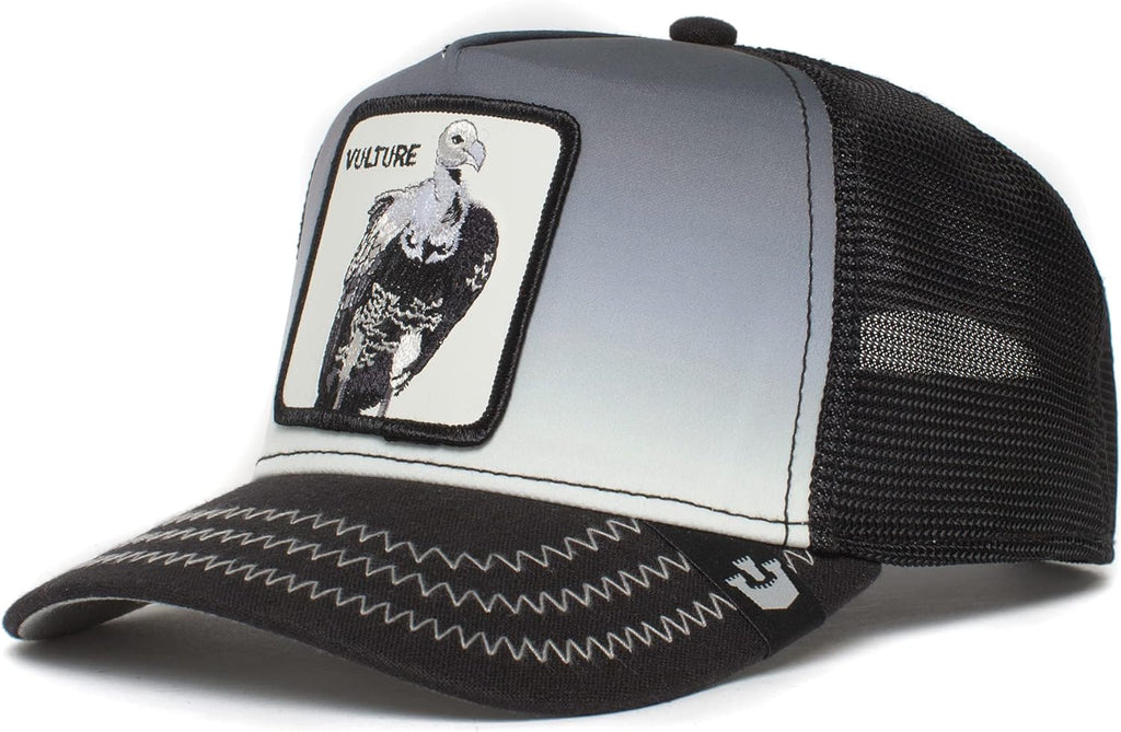 .Goorin Bros. Gorra Trucker Back Off Buzzard Black Black 101-0365.