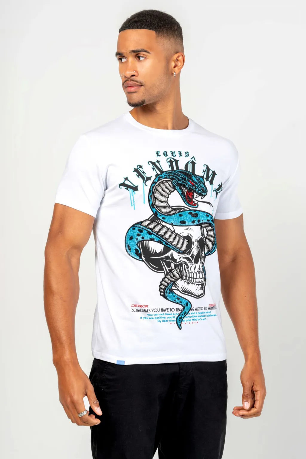 LOUIS VENDOME CAMISETA HOMBRE LV-65 White.
